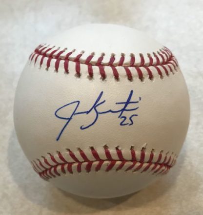 MLB Autographed Ball Saltalamacchia